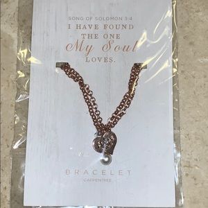 🔥🆕 Rose Gold I Love You Bracelet